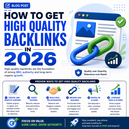 How to Get High Quality Backlinks in 2026 (Step-by-Step Guide)