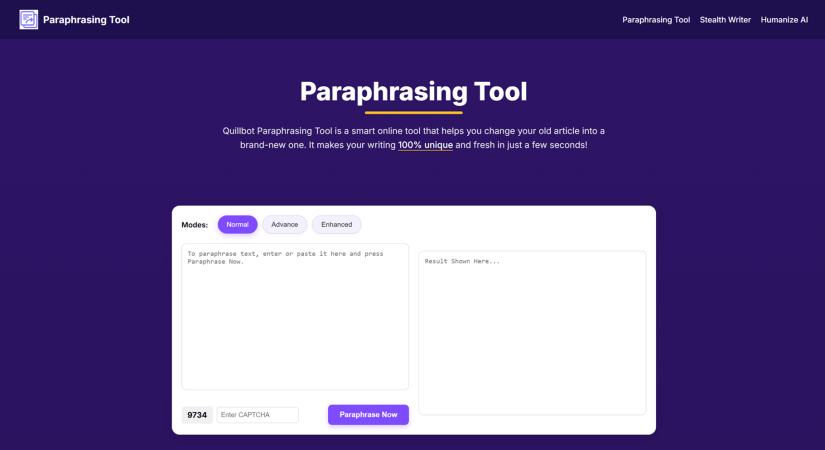 paraphraseingtool.com, DA 34, Age 6+ Year